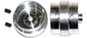 BWA BW32008 1/32 scale 18" LMP machined aluminum wheels - Width 0.420" - 3/32" axle.