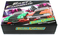 scalextric fast and furious race car set