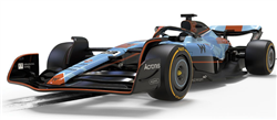 Scalextric C4559 Williams FW45 - Alex Albon -  Gulf Edition