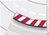 Carrera CAR20594 Inside Shoulder for Radius 2 30° BANKED Turn - Red/White