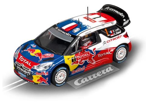 Carrera Car27407 Analog 1 32 Rtr Citroen Ds3 Wrc Sebastian Loeb #1livery