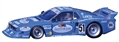 Carrera CAR32029 Digital132 Lancia Beta Montecarlo Turbo Fruit of the Loom No. 51