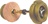 Carrera CAR83013 "Exclusiv" Tuning Axle for Ferrari 330 P4 "GOLD" Wheels - 50 Teeth