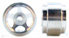 CB Design CBD0265 5-Spoke 1/32 Classic Wheels - 15 x 11mm - Silver