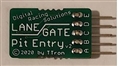 Digital Racing Solutions 30356LG Lane Gate Anti Collision Chip for Carrera 30356 Pit Lane