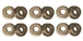 H&R Racing HR0306 1/8" x 1/4" Flanged Axle Oilite Bushings x 6