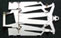 JK Products JKC24 (JKX24) Cheetah X24 1/24 STAINLESS STEEL CHASSIS