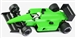 NSR NSR0161IL Formula NSR 86/89 GREEN Test Car