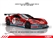 NSR NSR0436SW Corvette C7.R Martini Livery Red No.1