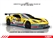 NSR NSR0437AW Corvette C7.R Martini Livery Yellow No.2