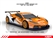 PREORDER NSR NSR0440AW Corvette C8.R #40 Repsol Livery Orange