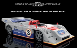 PREORDER NSR NSR00503SW Porsche 917/10K - Rothmans Blue #2