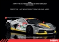 PREORDER NSR0518AW CORVETTE C8.R #64 GTE PRO LM DAYTONA 24h 2021 AW KING 21 EVO3