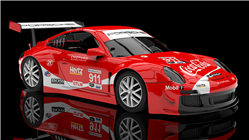 PREORDER NSR0524SW PORSCHE 997 COCA COLA LIVERY #911 PETIT LE MANS 2019 SW SHARK 25K EVO