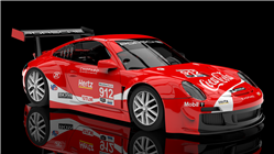 PORSCHE 997 COCA COLA LIVERY #912 PETIT LE MANS 2019 AW KING 21 EVO3