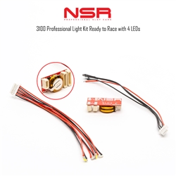 NSR3100 PROFESSIONAL LIGHT KIT READY TO RACE WITH 4 LEDS