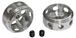 NSR NSR5009 NO-AIR system DRILLED 16.5 x 8.3mm aluminum front wheels