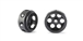 NSR NSR5023 3/32 CNC PLASTIC ULTRALIGHT WHEELS FRONT 16" DIAMETER - ONLY 0.3g!!! THE LIGHTEST IN THE WORLD!!!  (2pcs)