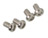 Parma P498Fs Replacement Endbell Screws for Rotor Motors - 4 pcs.