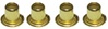 Parma P673C 1/16" Brass Collars/Spacers - 24 Pcs