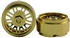 Professor Motor PMTR8017G 1/32 "SPORT" Wheels for 3/32" axle 16.9 x 8.5mm - Gold