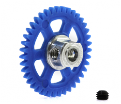 SCALEAUTO SC-1051C Nylon Anglewinder Gear - 39T x 20mm x 1.4mm - for 3mm axles