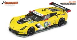 SCALEAUTO SC-6197R 1/32 Analog Chevrolet Corvette C7R GT3 Le Mans in 2014 No.73