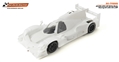 SCALEAUTO SC-7110HS 1/24 Acura ARX-05 LMP White Racing Kit with HS-LMP Aluminium Chassis and Rubber Tires.