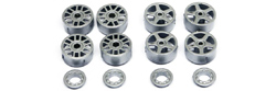 Slot.it SIPA42 wheel inserts for Ferrari F40 - fits SIPA18/SIPA19 size wheels