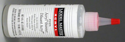Testors 50496 Universal Acrylic Paint Thinner Bottel 4 Fl. Oz. – Trainz