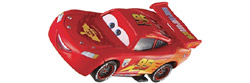 Mattel V2797 Lightning McQueen with Racing Wheels Die Cast Car