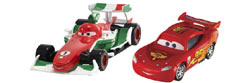 Mattel V2835 Cars 2 Francesco Bernoulli & Lightning McQueen with Party Wheels