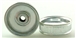 Wheels Etc WHE528 Flanged 1/24  Plain Front Wheels for #5-40 Threaded Axle